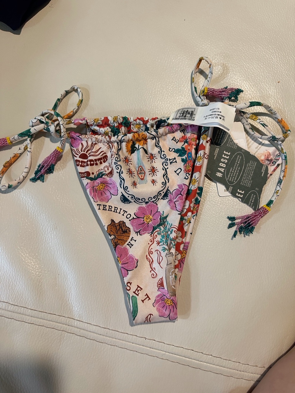 NWT Agua Bendita Alexis Bikini Bottoms - Picture 6 of 7